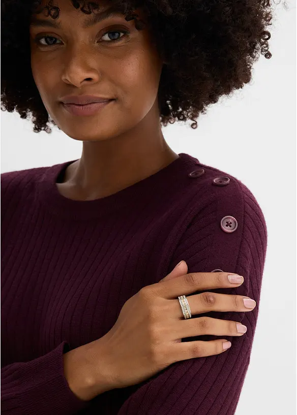 Ring med strass, bonprix
