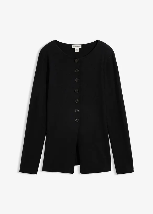 Finstrikket cardigan, bonprix