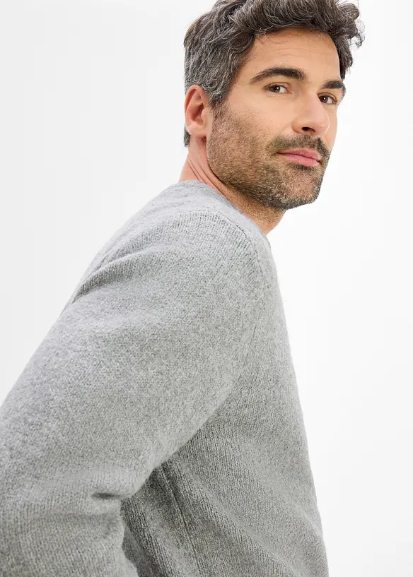 Strikkegenser i regular fit, bonprix