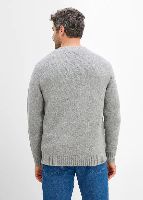 Strikkegenser i regular fit, bonprix