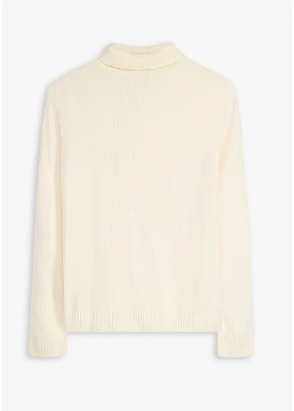 H&oslash;yhalset genser i regular fit, bonprix