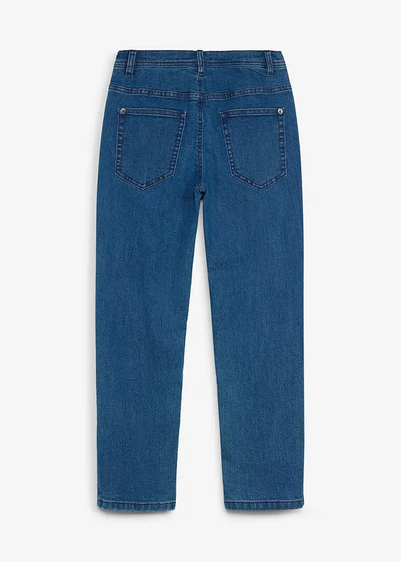 Regular fit jeans i denim med stretch og varmende jerseyf&ocirc;r, bonprix