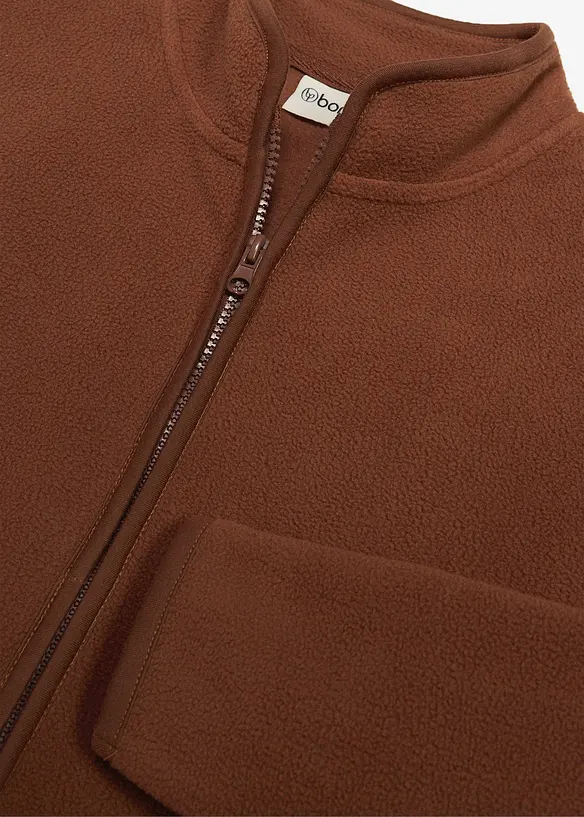 Jakke i varmende fleece, bonprix