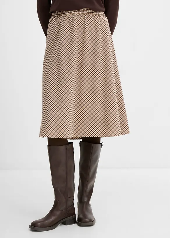 Rutete midiskj&oslash;rt, bonprix