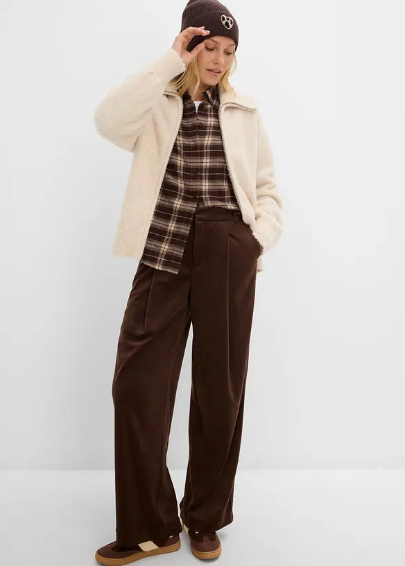 Cardigan i boucl&eacute;, bonprix