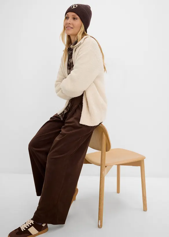 Cardigan i boucl&eacute;, bonprix