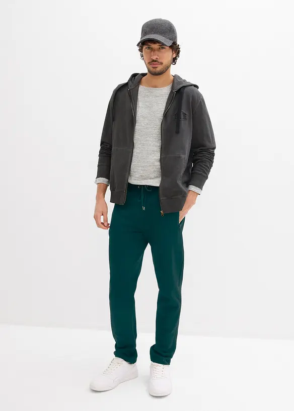 Regular fit joggebukse, straight, bonprix