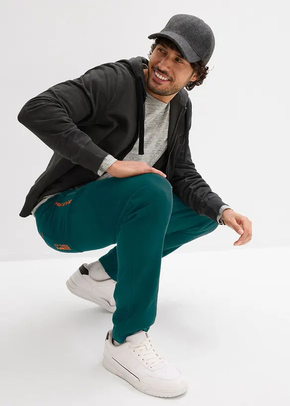 Regular fit joggebukse, straight, bonprix