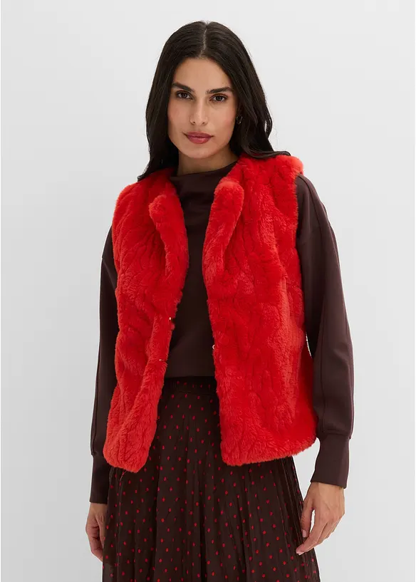 Fuskepelsvest, bonprix