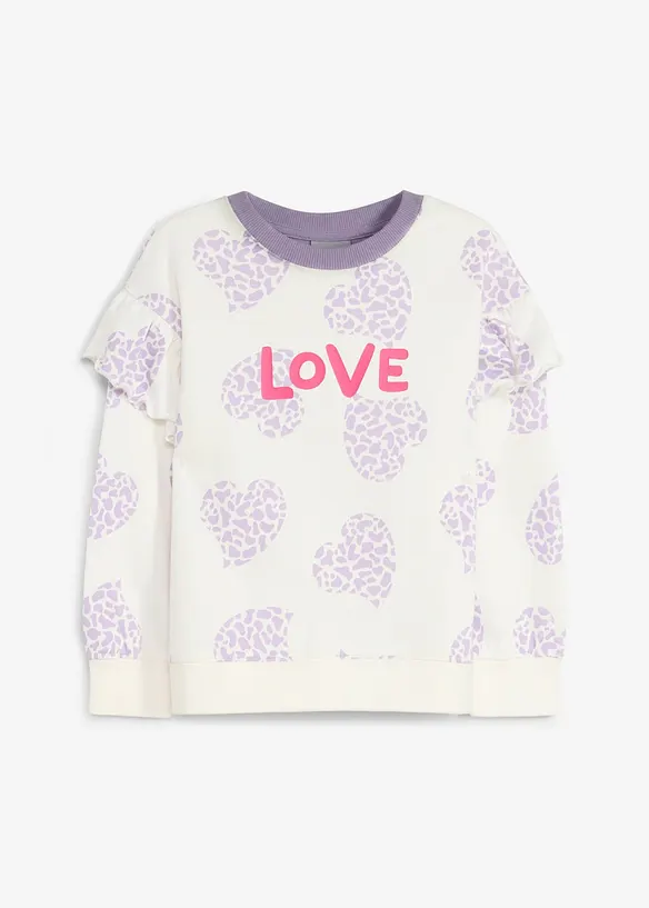 Lurchi sweatshirt i myk, &oslash;kologisk bomull, Lurchi
