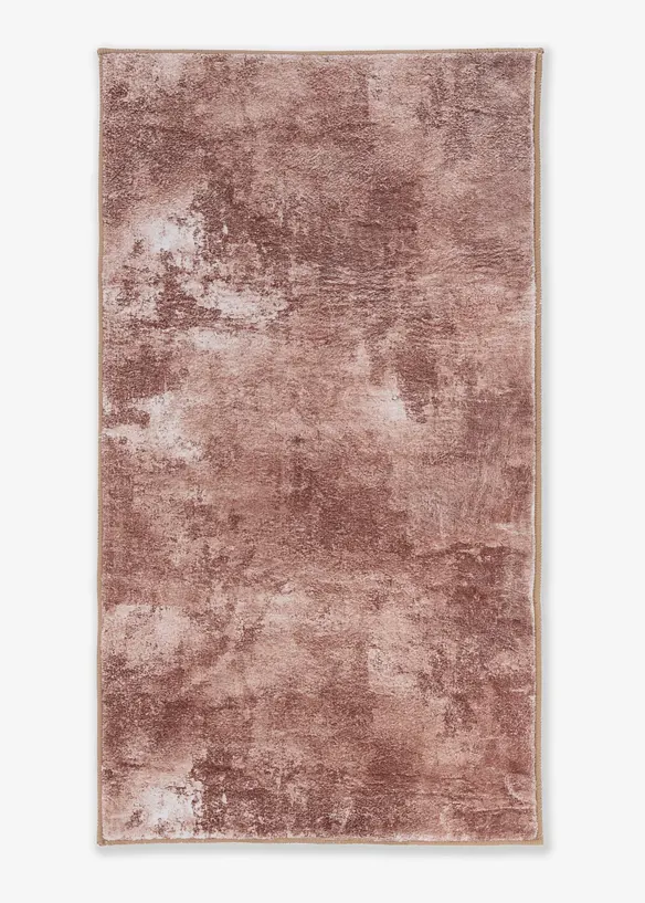Badematte med sv&aelig;rt myk overflate, bonprix