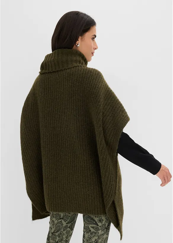 Ponchogenser i myk ullmiks, bonprix