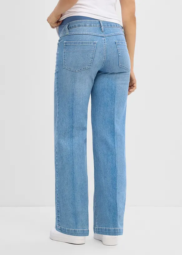 Mama jeans i elastisk denim, Full length, bonprix