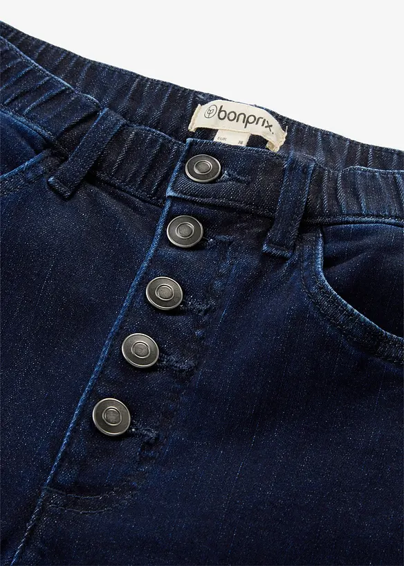 Bootcut jeans high waist, komfortlinning, bonprix