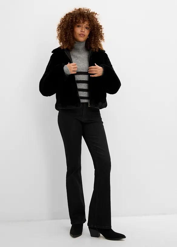 Bootcut-jeans High Waist, bonprix
