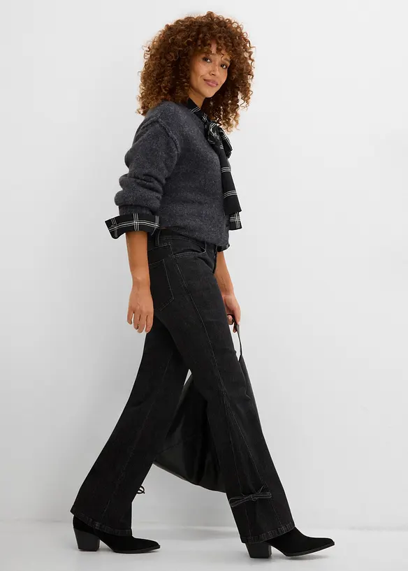 Bootcut-jeans High Waist, bonprix