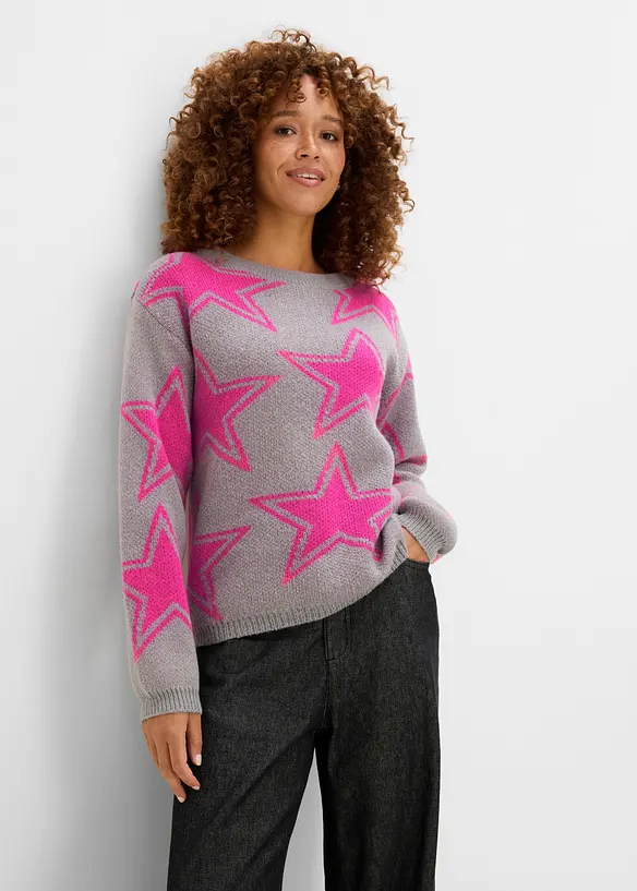Boxy genser, bonprix