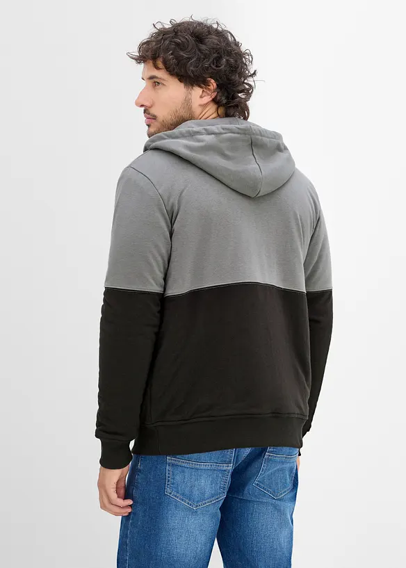 Sweatjakke med varmende f&ocirc;r i pilefleece, bonprix