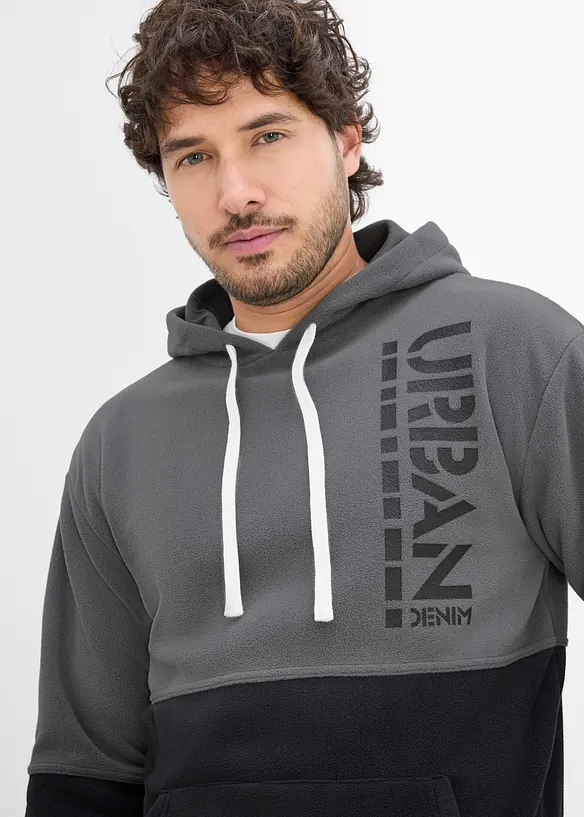 Fleece-hettegenser, bonprix