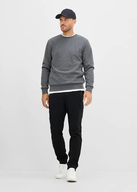Varmende cargo-joggebukse i regular fit, bonprix