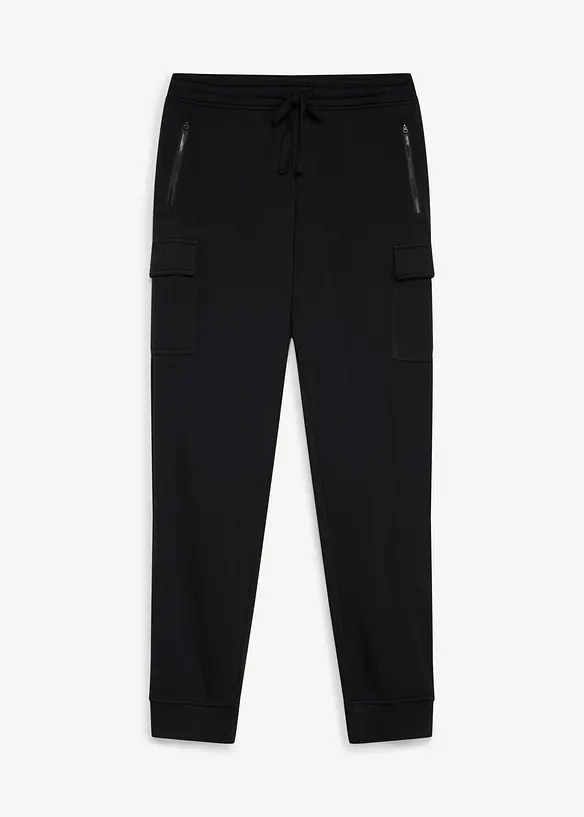 Varmende cargo-joggebukse i regular fit, bonprix
