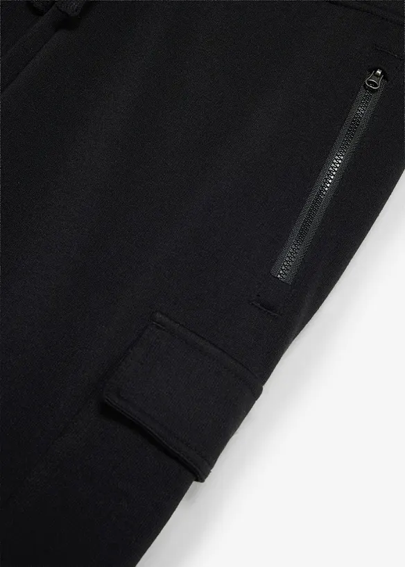 Varmende cargo-joggebukse i regular fit, bonprix