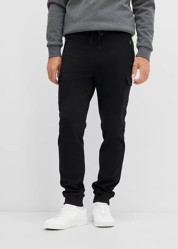 Varmende cargo-joggebukse i regular fit, bonprix