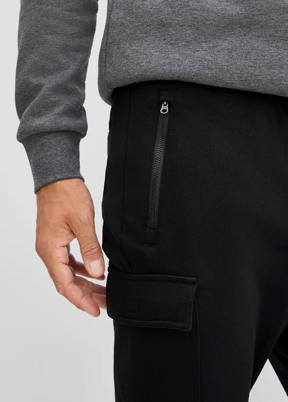Varmende cargo-joggebukse i regular fit, bonprix