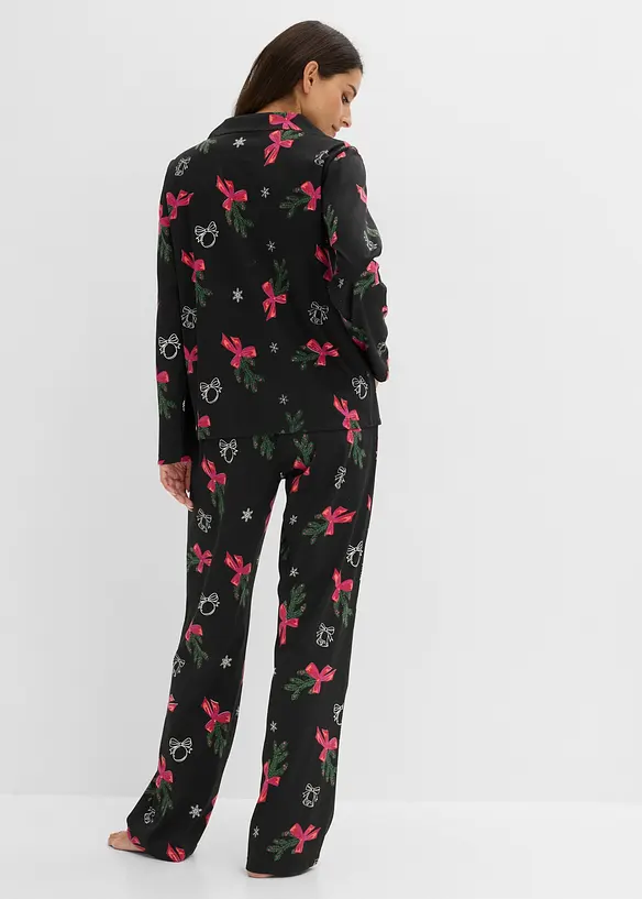 Pyjamas i 100% bomull, leveres med gavepose, bonprix