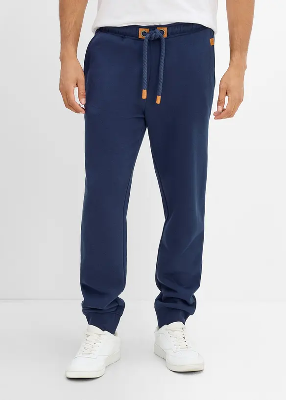 Joggebukse i formfast materiale, bonprix