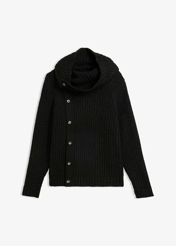 Genser med knappelukning, bonprix