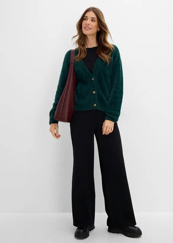 Cardigan med viskose, bonprix