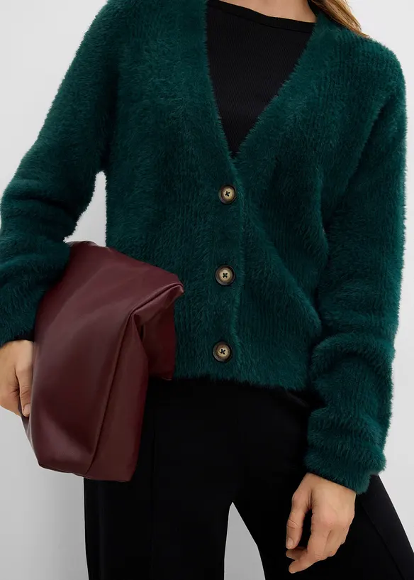 Cardigan med viskose, bonprix