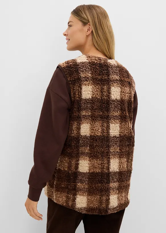 Teddy fleecevest, bonprix