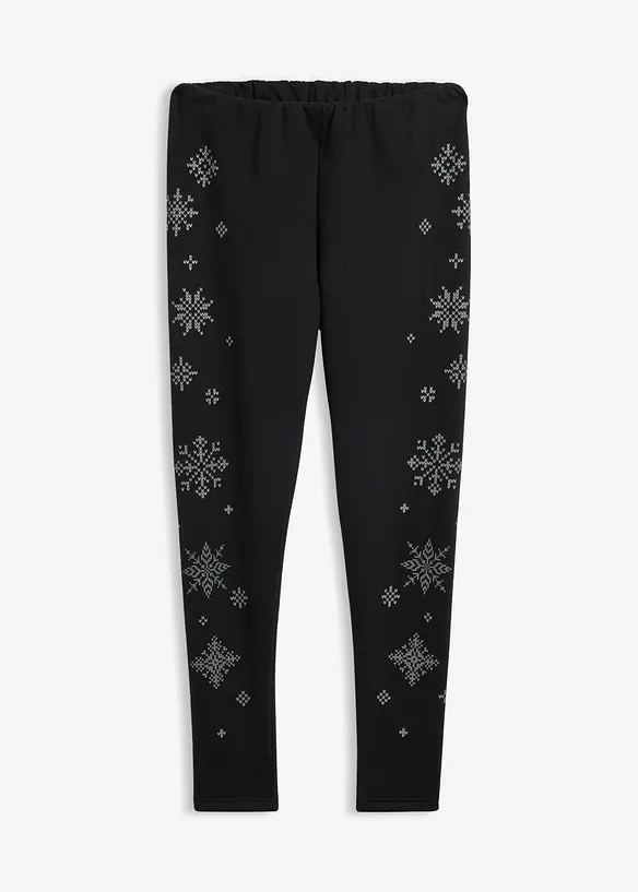 Varme leggings med pilef&ocirc;r, bonprix