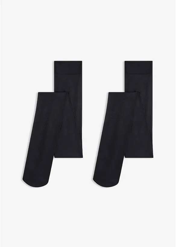 Ugjennomsiktig str&oslash;mpebukse 100 DEN (2-pack), bonprix