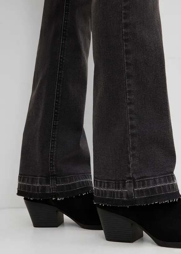 Bootcut jeans high waist, bonprix