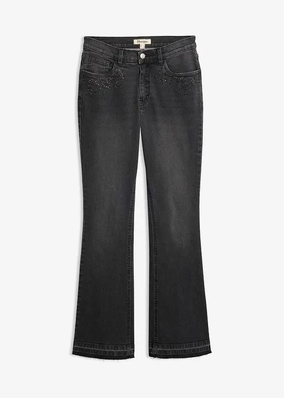 Bootcut jeans high waist, bonprix