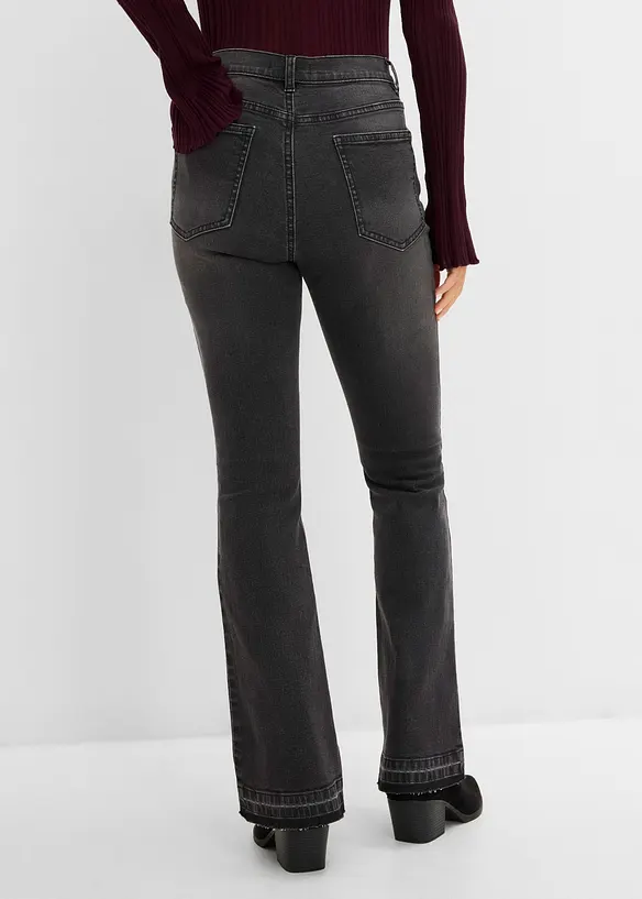 Bootcut jeans high waist, bonprix