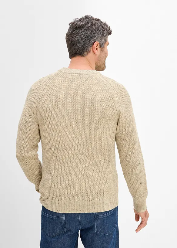Strikkegenser i regular fit, bonprix