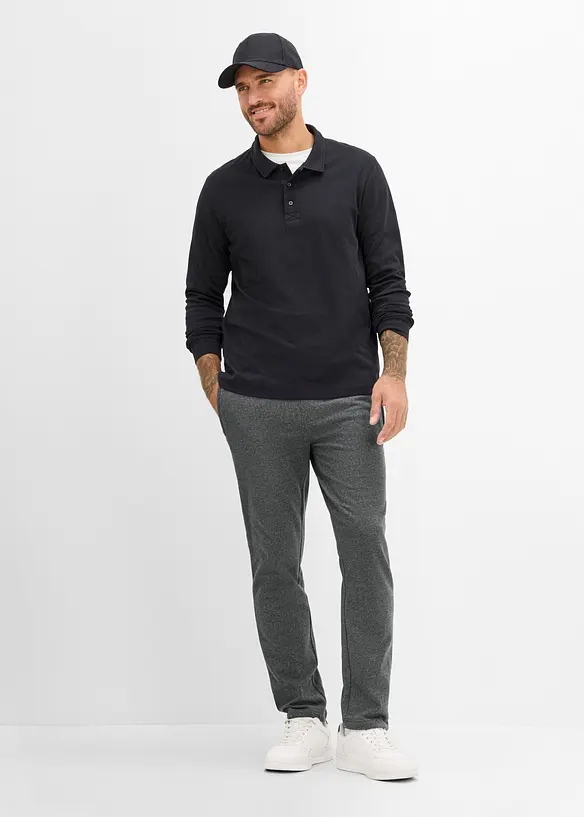 Joggebukse med glidel&aring;slommer, bonprix