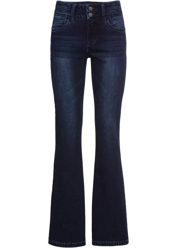 Bootcut-jeans High Waist, Shaping, bonprix