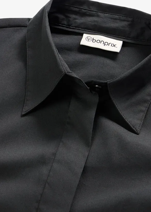 Lang stretchbluse, bonprix