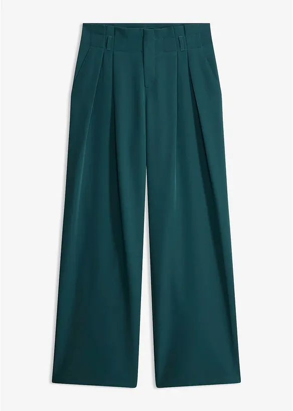 Bukse med legg og komfortlinning, bonprix
