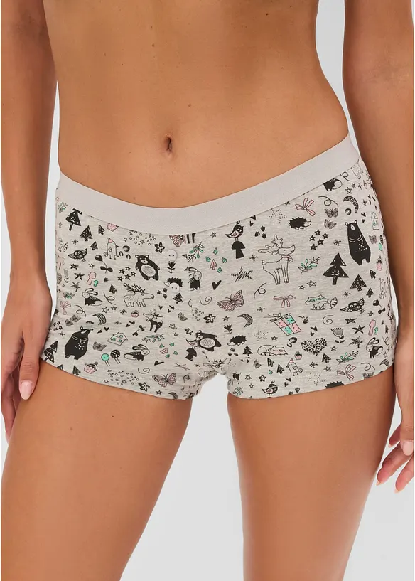 Boxer for dame (4-pack), bonprix