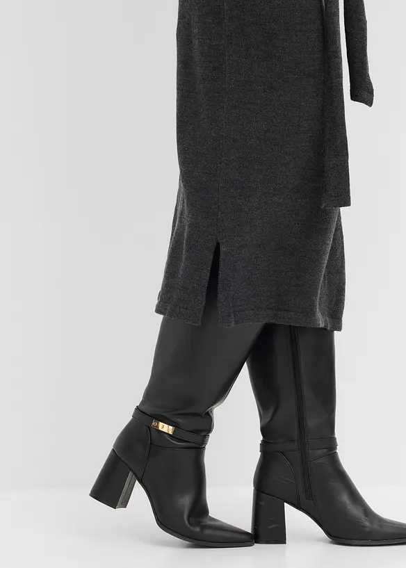 Strikket midikjole, bonprix
