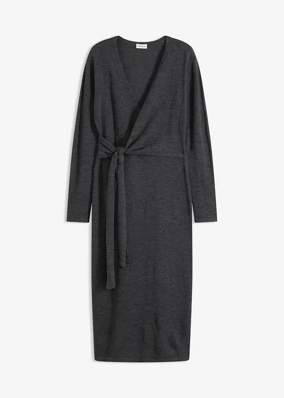 Strikket midikjole, bonprix