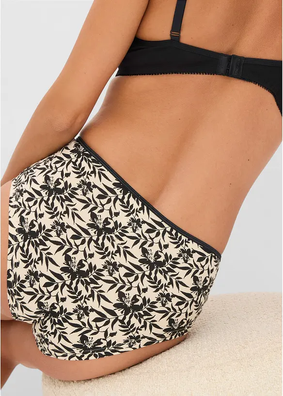 Maxipanty med &oslash;kologisk bomull (4-pack), bonprix