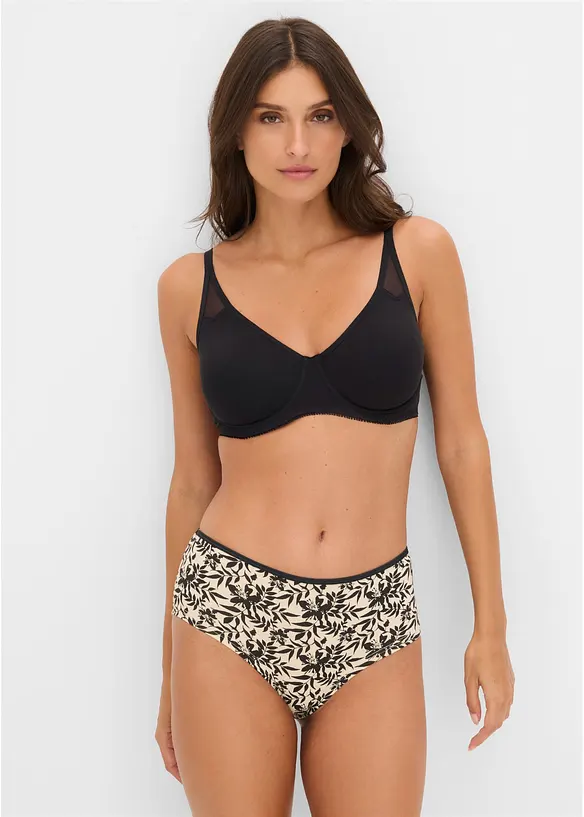 Maxipanty med &oslash;kologisk bomull (4-pack), bonprix