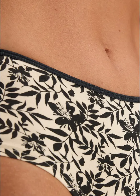 Maxipanty med &oslash;kologisk bomull (4-pack), bonprix